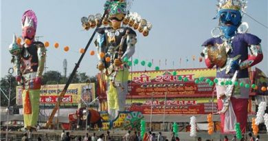 Dussehra celebration in India