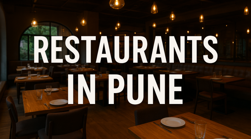 restaurants in pune