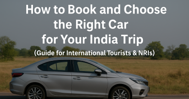 how to book a car for rent in India